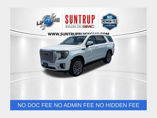 White Frost Tri-Coat 2024 GMC Yukon Denali