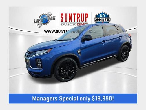 Octane Blue Metallic 2024 Mitsubishi Outlander Sport 2.0 S