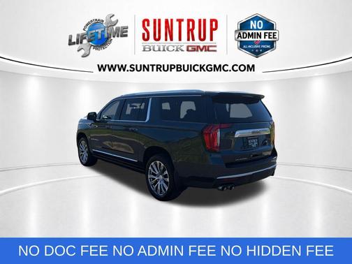 Hunter Metallic 2022 GMC Yukon XL Denali