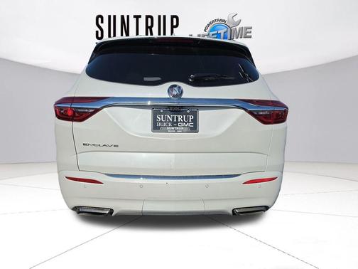 White Frost Tri-Coat 2021 Buick Enclave Avenir