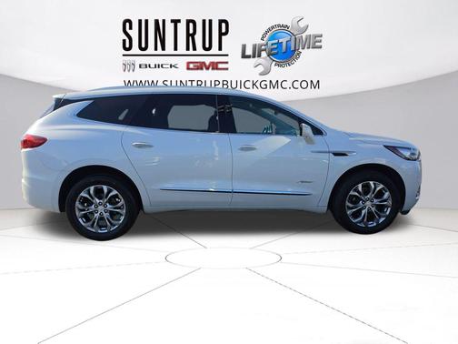 White Frost Tri-Coat 2021 Buick Enclave Avenir