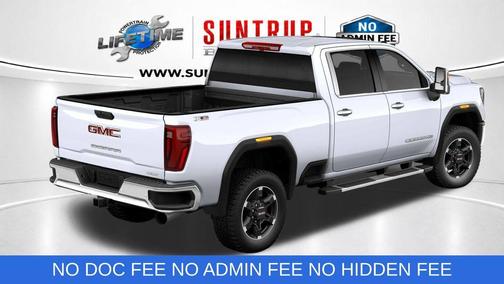 Glacier White 2026 GMC Sierra 2500 SLT