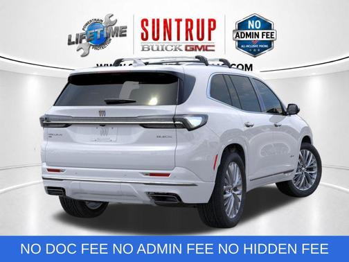 White Tri-Coat 2026 Buick Enclave AVENIR