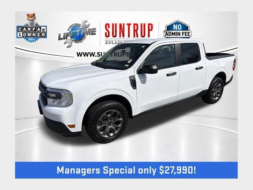 Oxford White 2024 Ford Maverick XLT