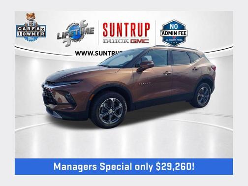 Copper Bronze 2023 Chevrolet Blazer 3LT