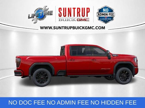 Volcanic Red 2026 GMC Sierra 3500 AT4