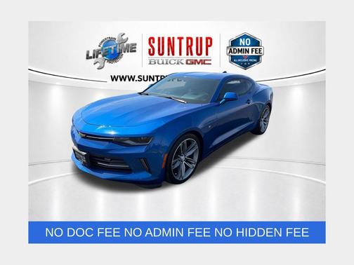 Hyper Blue Metallic 2017 Chevrolet Camaro 1LT