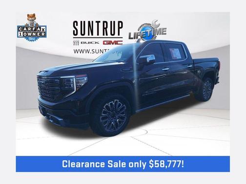 Onyx Black 2025 GMC Sierra 1500 Denali Ultimate