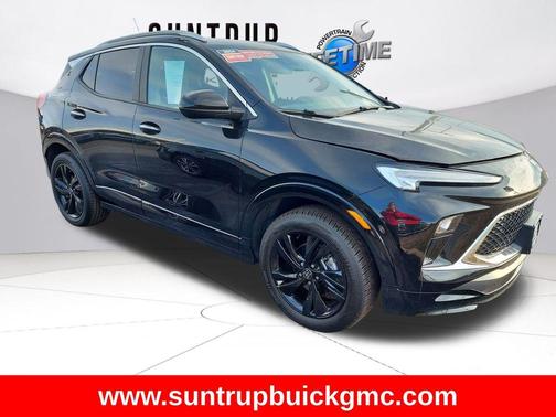 Ebony Twilight Metallic 2024 Buick Encore GX Sport Touring