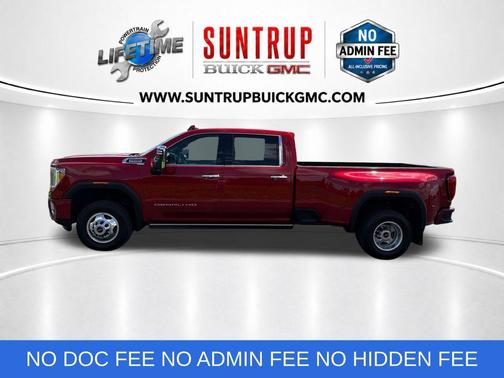 Cayenne Red Tintcoat 2022 GMC Sierra 3500 Denali