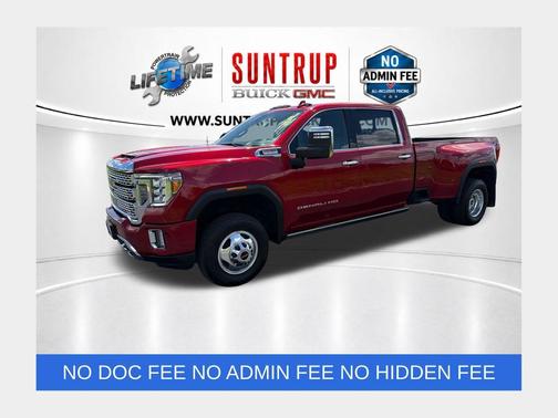 Cayenne Red Tintcoat 2022 GMC Sierra 3500 Denali