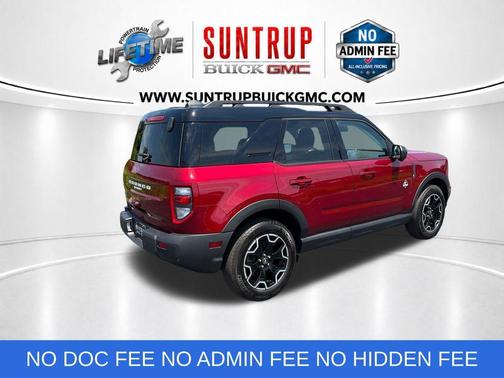 Ruby Red Metallic 2025 Ford Bronco Sport Outer Banks