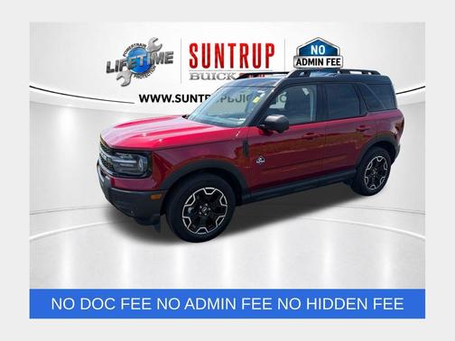 Ruby Red Metallic 2025 Ford Bronco Sport Outer Banks