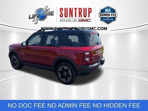 Ruby Red Metallic 2025 Ford Bronco Sport Outer Banks