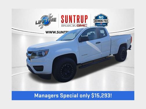 Summit White 2020 Chevrolet Colorado WT