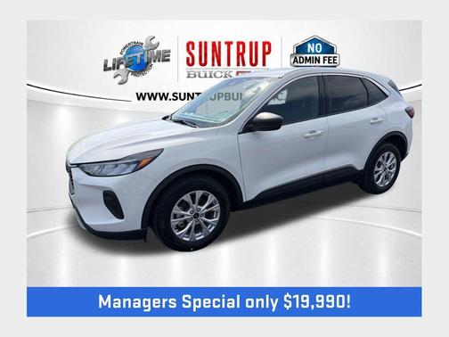 Oxford White 2023 Ford Escape Active