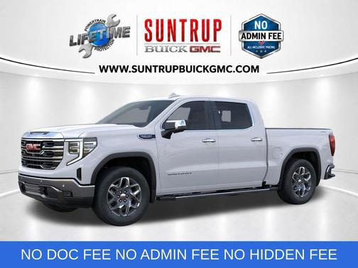 Summit White 2026 GMC Sierra 1500 SLT