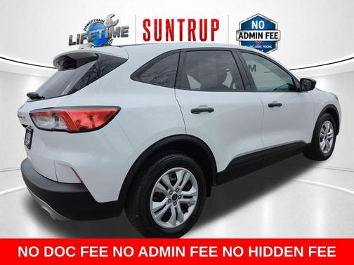 Oxford White 2021 Ford Escape S