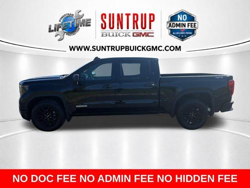 Onyx Black 2024 GMC Sierra 1500 Elevation