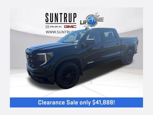 Onyx Black 2024 GMC Sierra 1500 Elevation
