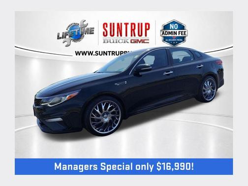Ebony Black 2020 Kia Optima S