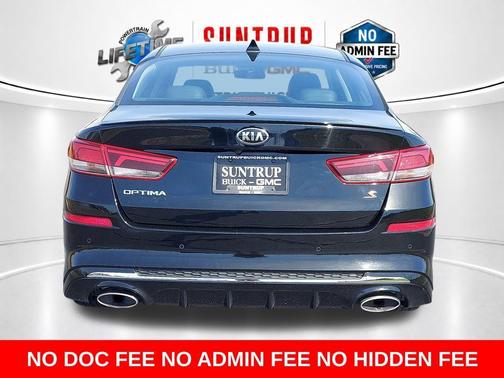 Ebony Black 2020 Kia Optima S
