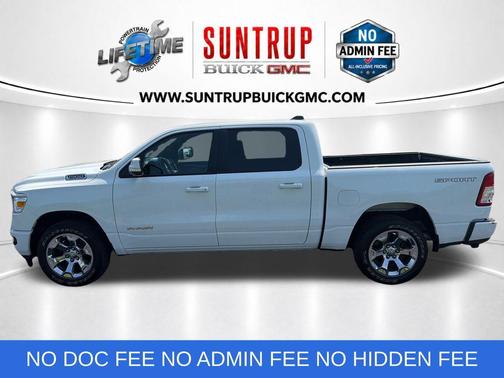 Bright White Clearcoat 2022 RAM 1500 Big Horn