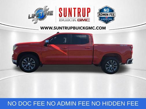 Red 2023 Chevrolet Silverado 1500 LT