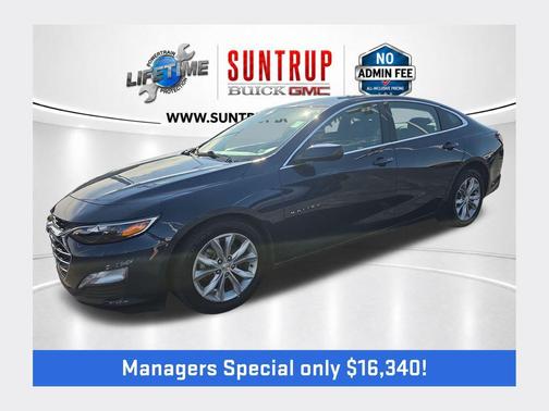 Northsky Blue Metallic 2022 Chevrolet Malibu LT