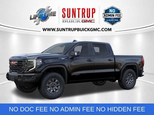 Onyx Black 2026 GMC Sierra 1500 AT4X