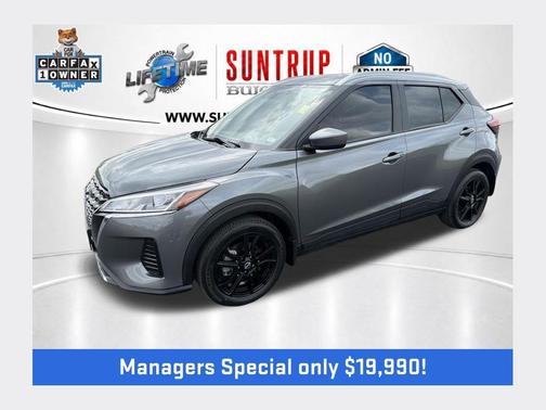 Gun Metallic 2023 Nissan Kicks SV