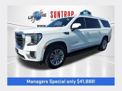 Summit White 2021 GMC Yukon XL SLT