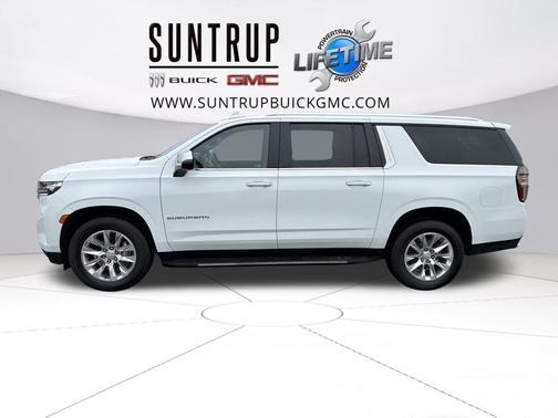 Summit White 2023 Chevrolet Suburban Premier