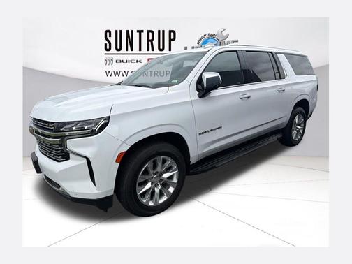 Summit White 2023 Chevrolet Suburban Premier