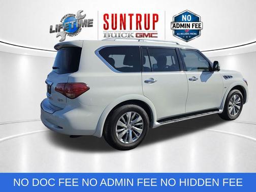 Majestic White 2017 INFINITI QX80 Base