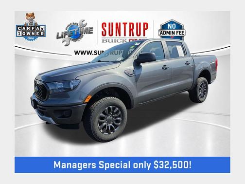 Gray Metallic 2022 Ford Ranger XLT