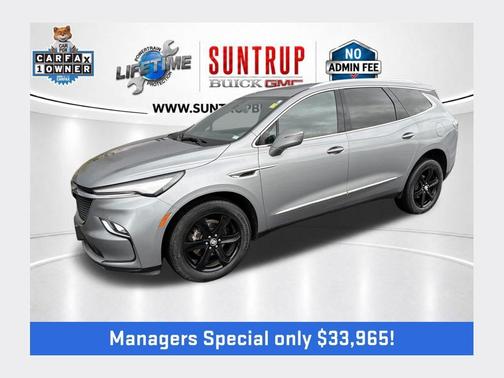 Moonstone Gray Metallic 2024 Buick Enclave Essence