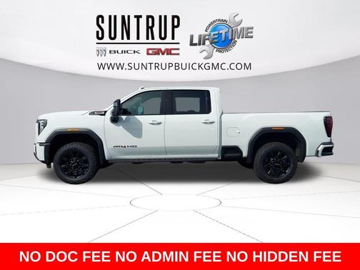 Summit White 2024 GMC Sierra 2500 AT4