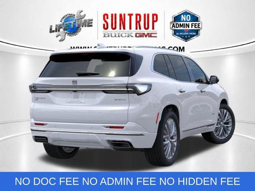 White Tri-Coat 2026 Buick Enclave Avenir