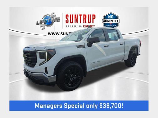 Summit White 2024 GMC Sierra 1500 Pro