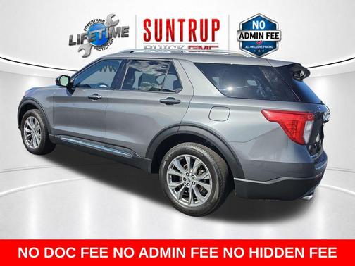 Gray Metallic 2023 Ford Explorer Limited