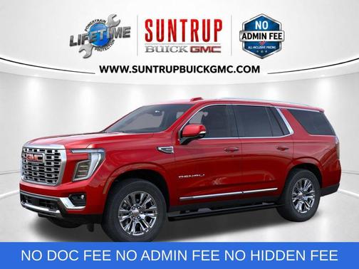 Volcanic Red 2026 GMC Yukon Denali