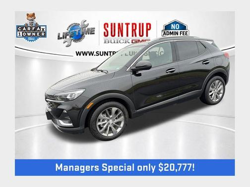 Ebony Twilight Metallic 2022 Buick Encore GX Essence