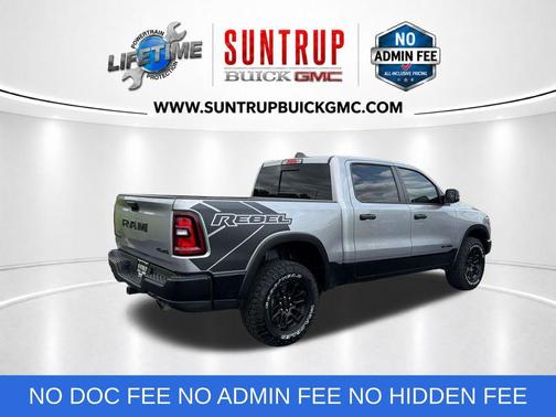 Billet Silver Metallic Clearcoat 2025 RAM 1500 Rebel