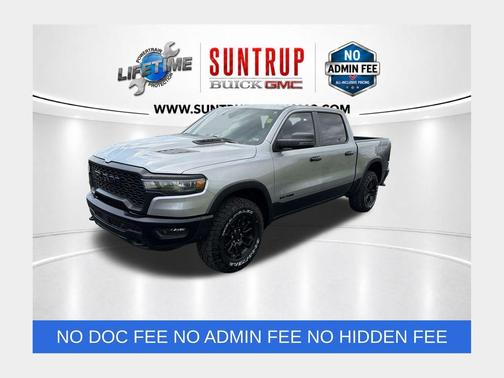Billet Silver Metallic Clearcoat 2025 RAM 1500 Rebel