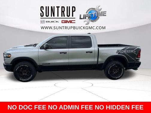 Billet Silver Metallic Clearcoat 2025 RAM 1500 Rebel