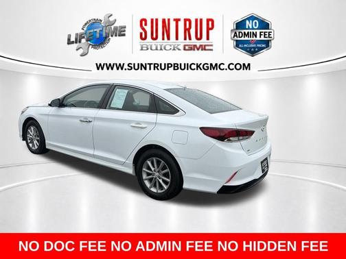 Quartz White Pearl 2019 Hyundai SONATA SE