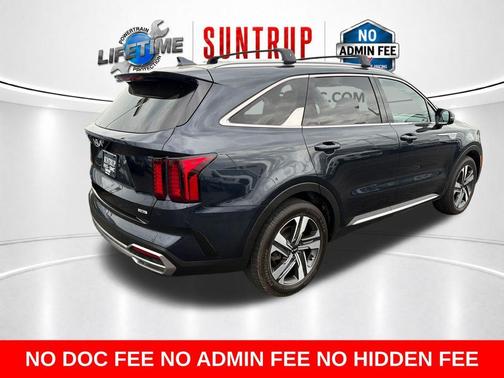 Gravity Blue 2023 Kia Sorento Hybrid EX
