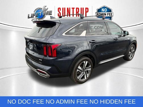 Gravity Blue 2023 Kia Sorento Hybrid EX