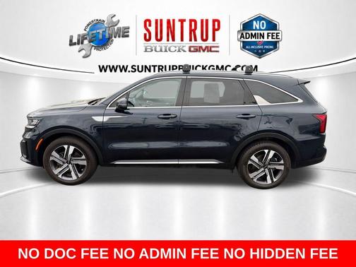 Gravity Blue 2023 Kia Sorento Hybrid EX